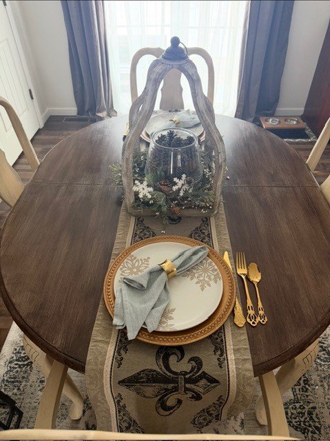 My $60 Dining Table Makeover – And the Makeover After the Makeover