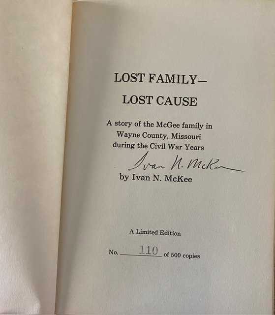 Signed book