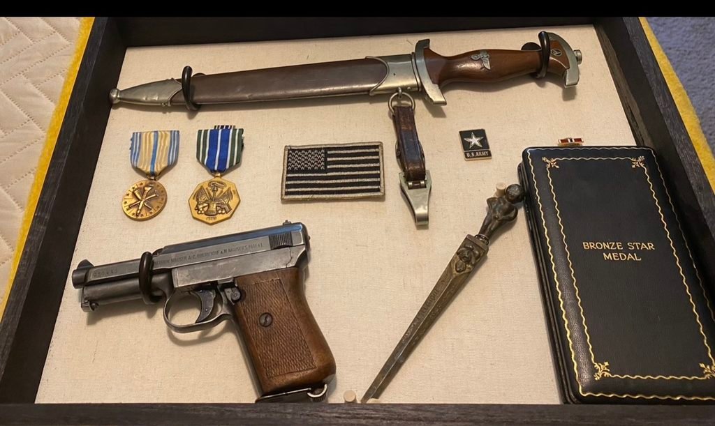 Grandfather's WWII memorabilia