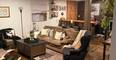 Basement Rec Room Refresh, Part Cinq: The Final Decision on the White Walls