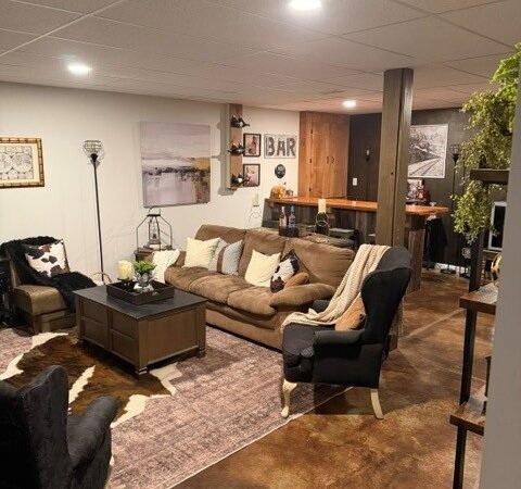 Basement Rec Room Refresh, Part Cinq: The Final Decision on the White Walls