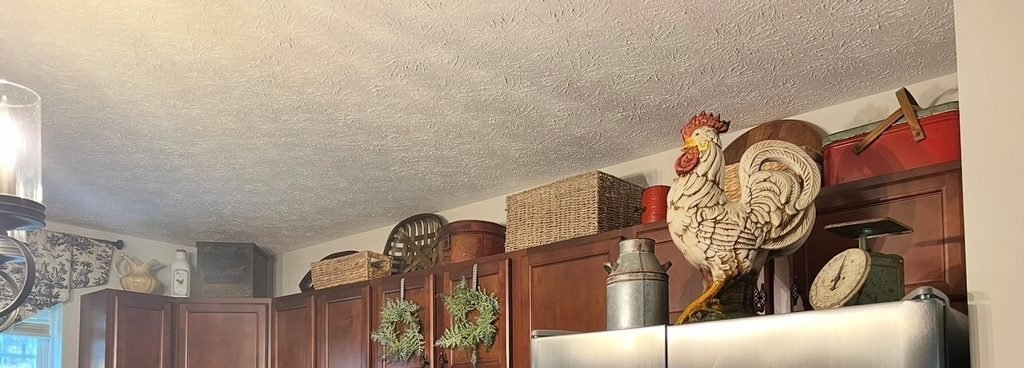 several kitchen vignettes